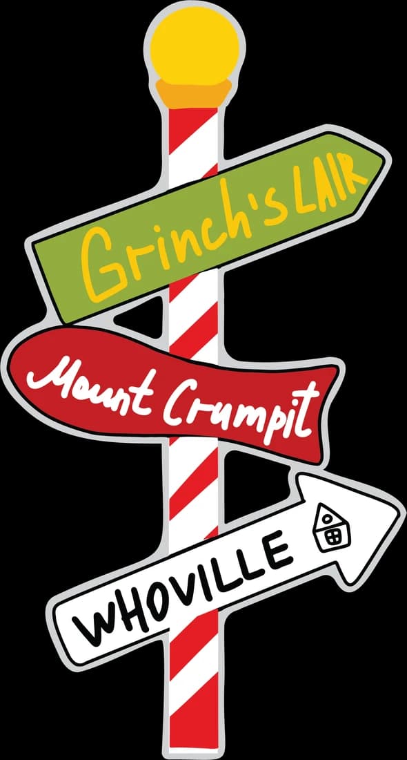 Grinch Signpost