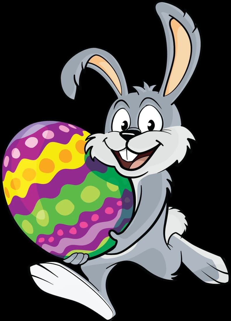 Bunny Stealing Egg
