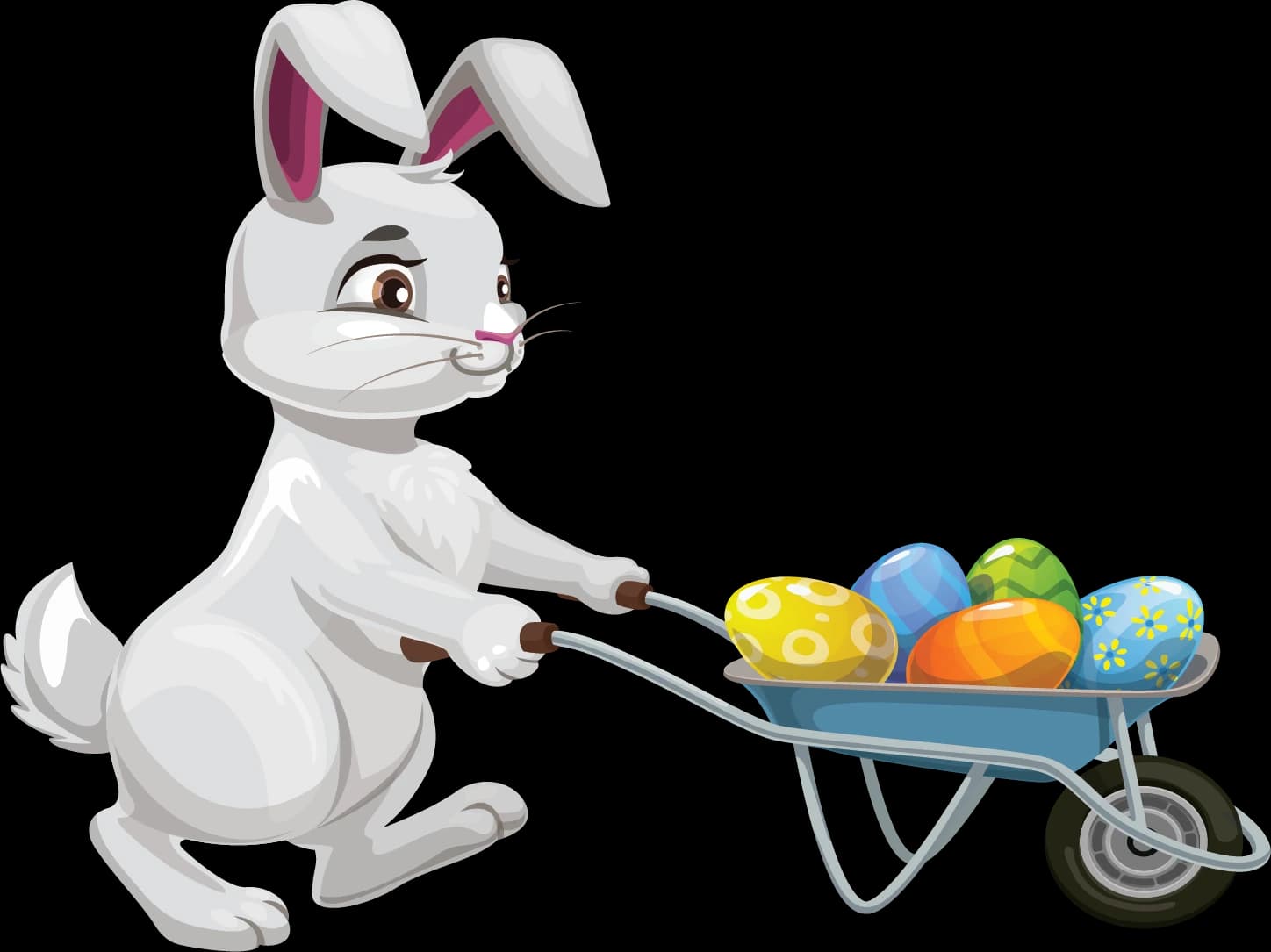 Bunny with Barrow